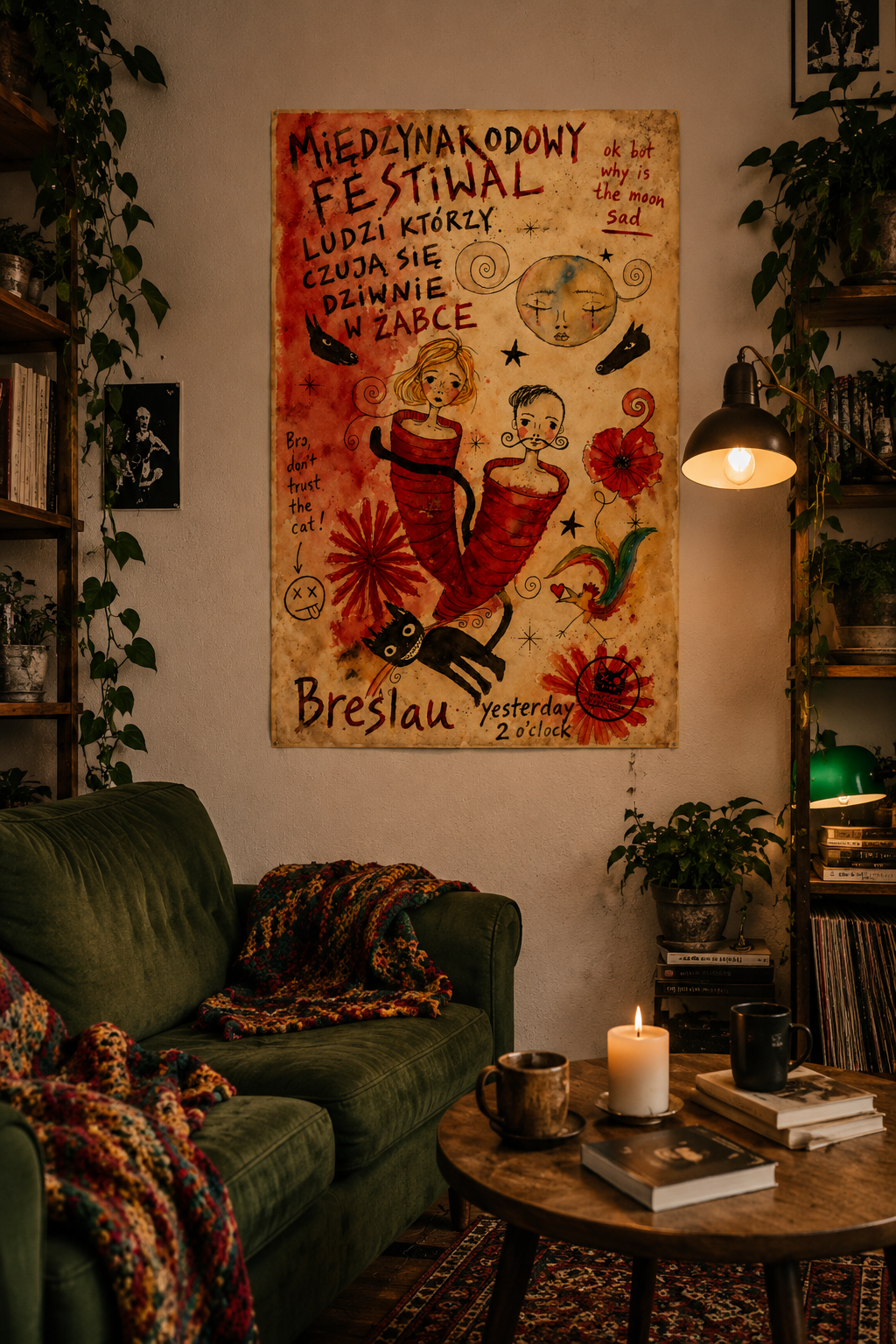 Plakat - Dla ludzi, którzy czują się dziwnie w Żabce