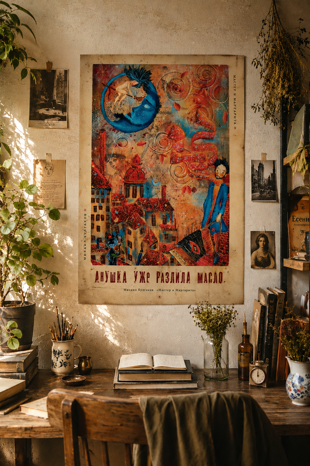 Plakat - Annuszka już rozlała olej