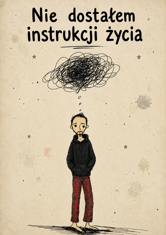 Komiks - Nie dostałem instrukcji życia