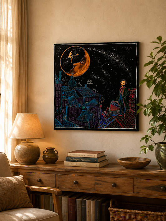 Canvas - Voland na dachu 1