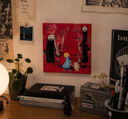 Canvas - Rozczarowanie Mirabelki i pana Kolczyka