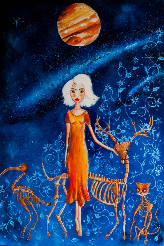 Canvas - Jesienna dziewczyna