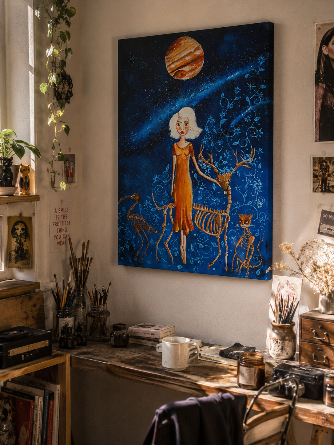 Canvas - Jesienna dziewczyna