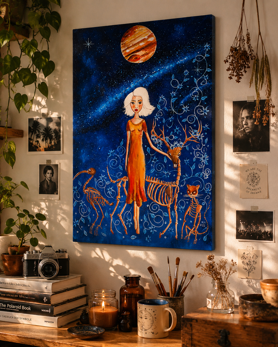 Canvas - Jesienna dziewczyna