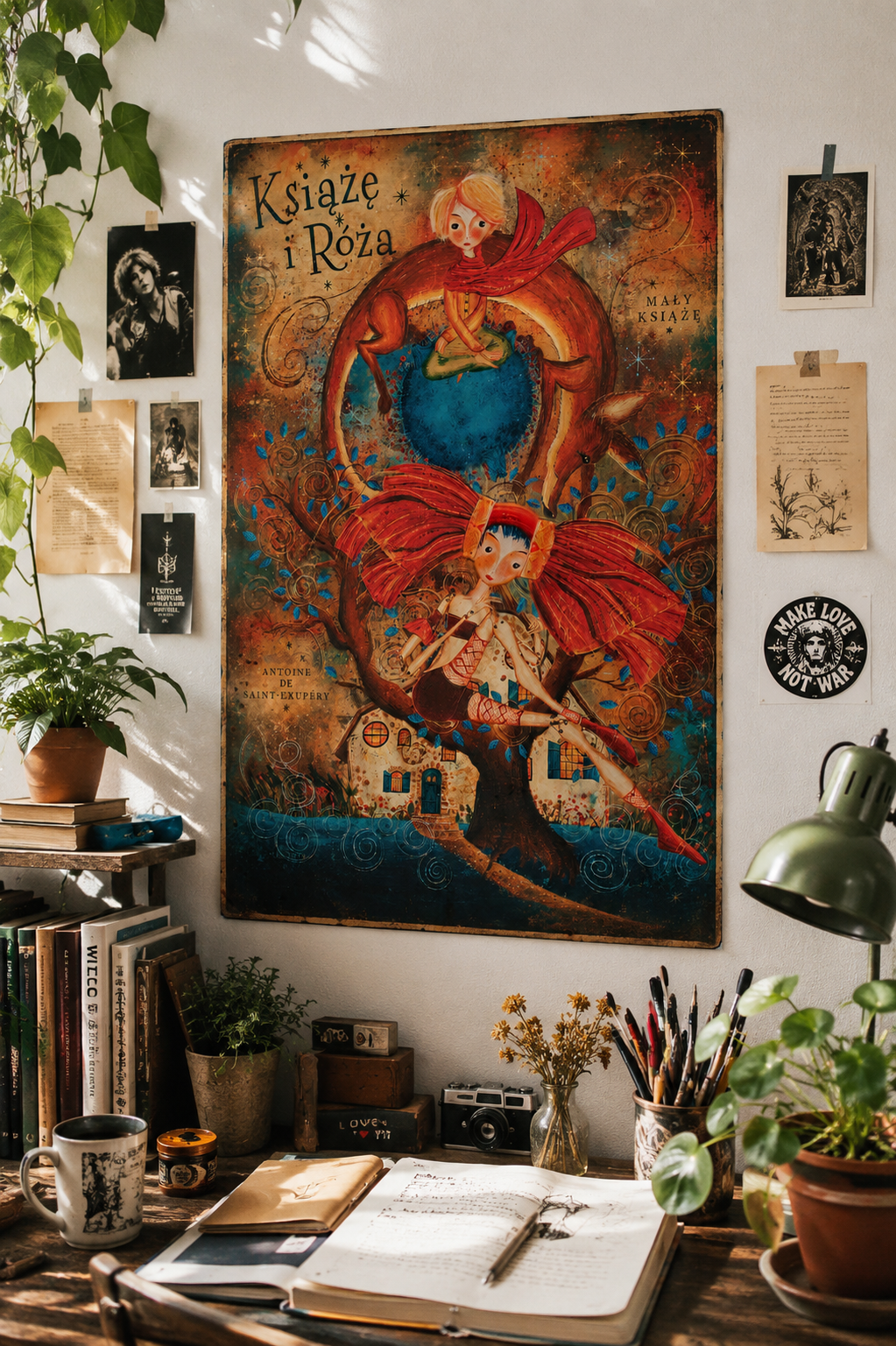 Plakat - Książę i Róża