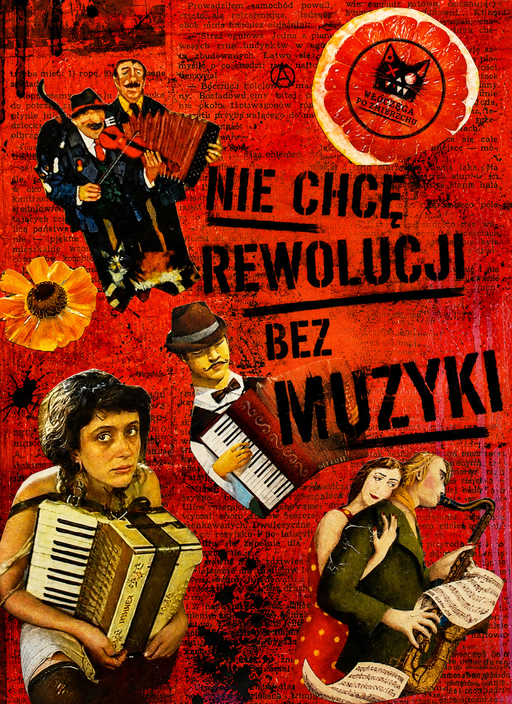 Koszulka - Nie chcę rewolucji bez muzyki